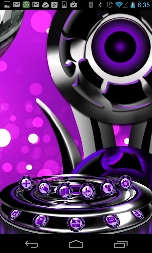 Next 3D Theme Purple Twister