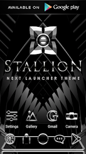 STALLION Designer Clock Widget Screenshots 4