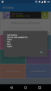 ATCodes - USSD Freedom Screenshots 1