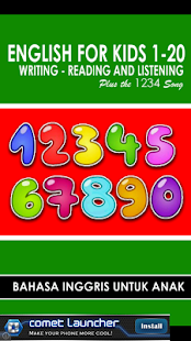 How to download Belajar Bahasa Inggris : 1-20 1.0 apk for bluestacks