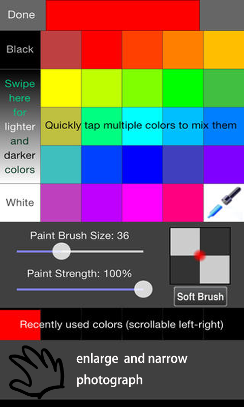 Android application Draw &amp; Painter screenshot