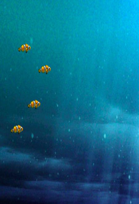 Android application Clown Fish Live Wallpaper screenshort