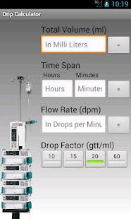 Drip Rate Calculator Screenshots 0