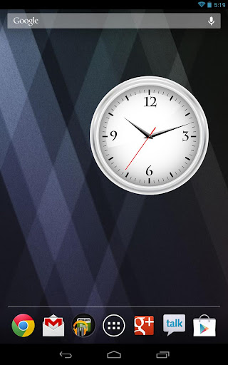 Analog Clock Widget v2