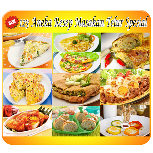 【免費書籍App】123 Aneka Resep Masakan Telur-APP點子