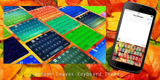 Autumn Leaves Keyboard Theme