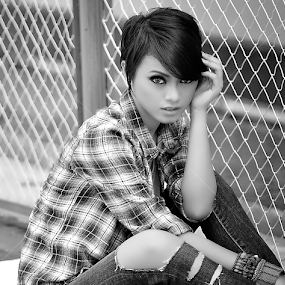 by Ririen Yunus (ryu031) - Black & White Portraits & People