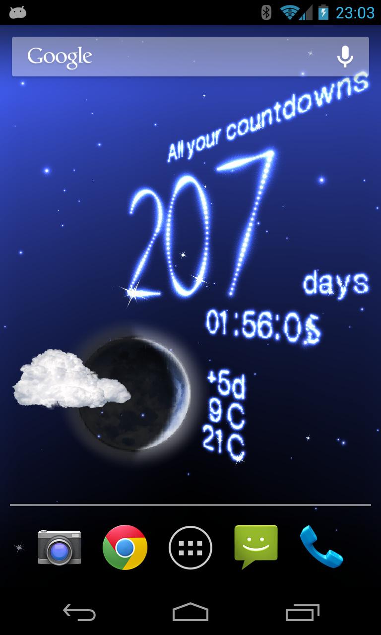Weather Live Wallpaper Screen 2