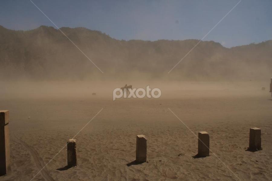 ride in dust by Ully Zoelkarnain - Landscapes Travel