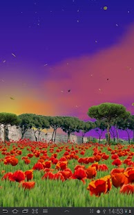 How to install Sea of Poppies Live Wallpaper 1.05 unlimited apk for pc