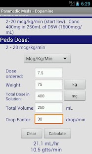 Paramedic Meds Demo Screenshots 2