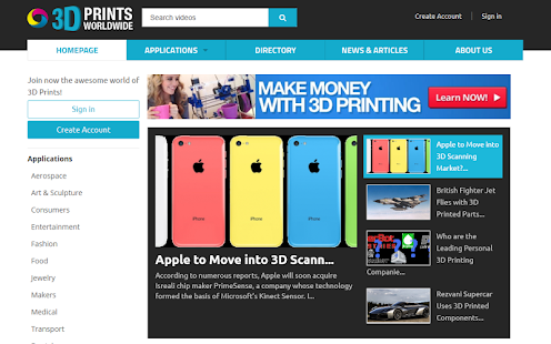 3D Printing Worldwide Screenshots 0