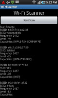 Simple Wi-Fi Scanner APK ภาพหน้าจอ #2