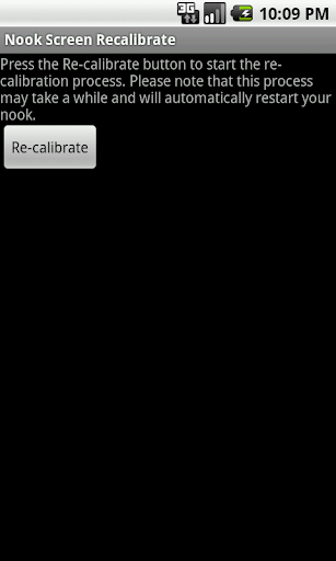 Nook Screen Recalibrate Paid