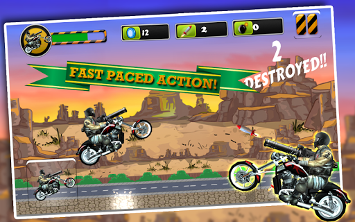 Biker Ninja:Quick Gun Escape