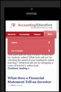 Accounting Education - screenshot thumbnail