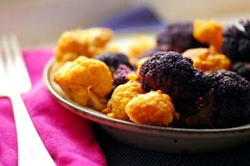 Roasted cauliflower with garlic and sage