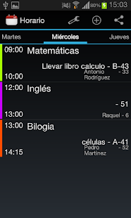 Horario de Clases