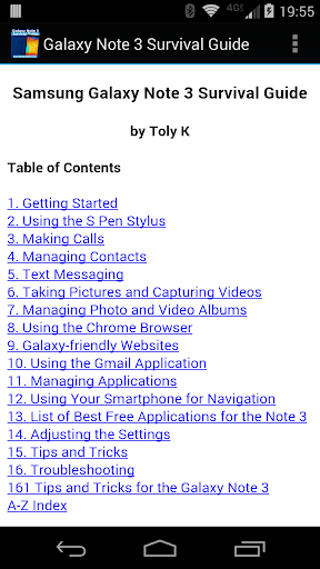 Galaxy Note 3 Survival Guide