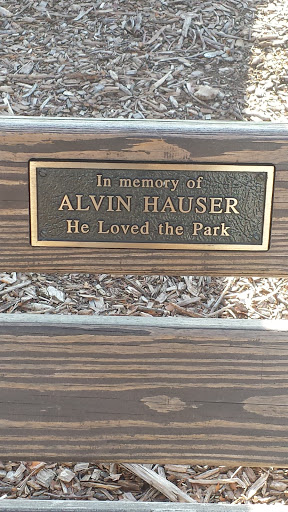 Alvin Hauser Memorial Bench