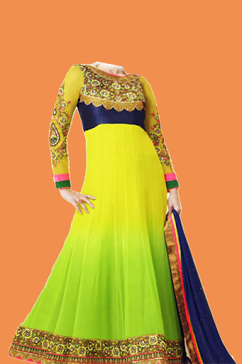 Salwar Kamiz Woman Photo Suit