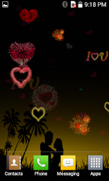 Love Fireworks Live Wallpaper poster 8