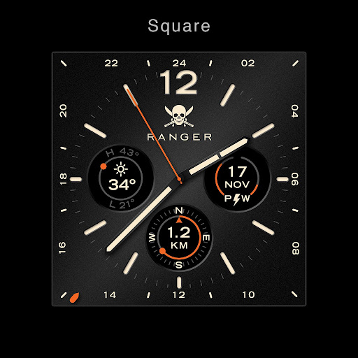 【免費個人化App】Ranger Military Watch Face-APP點子