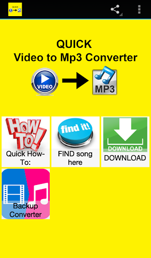 Quick Video to Mp3 Converter