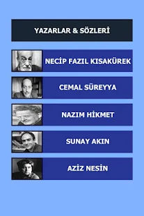 Yazarlar ve Sözleri - screenshot thumbnail