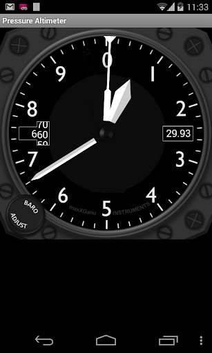 Pressure Altimeter