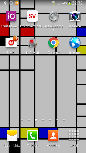 Mondrian Wallpaper Clock Latest Version For Android Download Apk