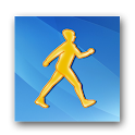 智能感应计步器 logo