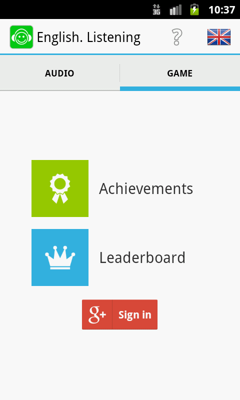 Learn English. Listening. Pro - screenshot