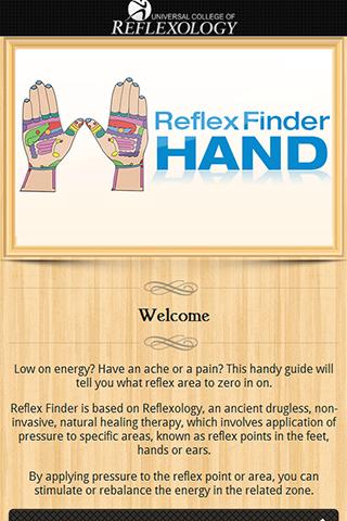 Reflex Finder : Hand