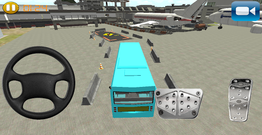 Airport Bus Parking 3D
