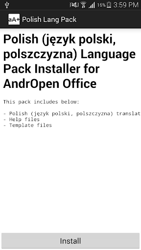 Polish Language Pack