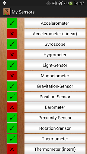My Sensors