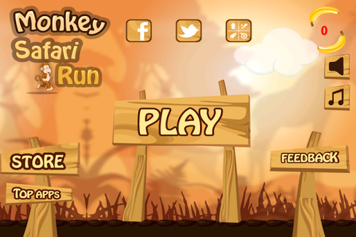 【免費冒險App】Monkey Safari Run-Badland Kong-APP點子