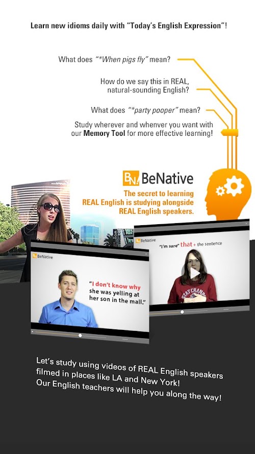 Android application SPEAK REAL ENGLISH screenshort