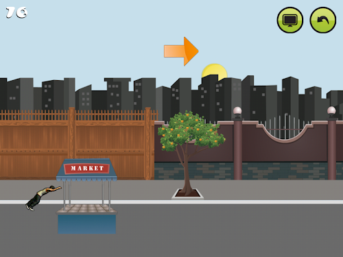 Android application Parkour: Roof Riders screenshort
