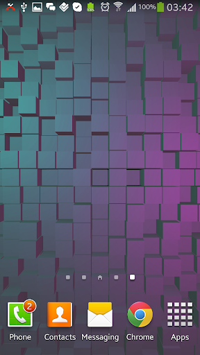 Cubes 2 3D Live Wallpaper