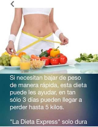 Dieta Express Screen 2