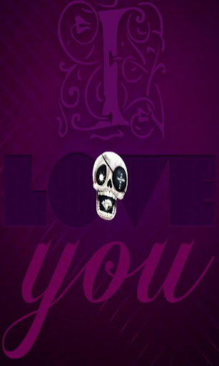 Love skulls Livewallpaper