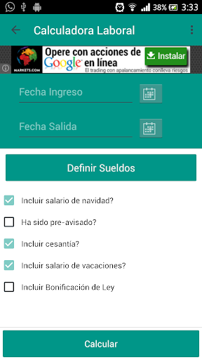 Calculadora Laboral Dominicana