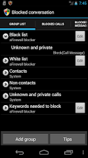 call blocker android blacklist
