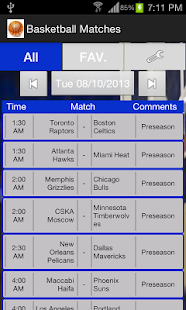 Basketball Matches Screenshots 4