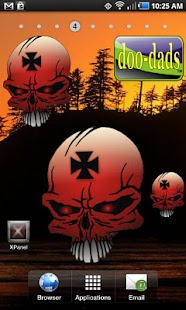 Skull IronCross doo-dad red Screenshots 1