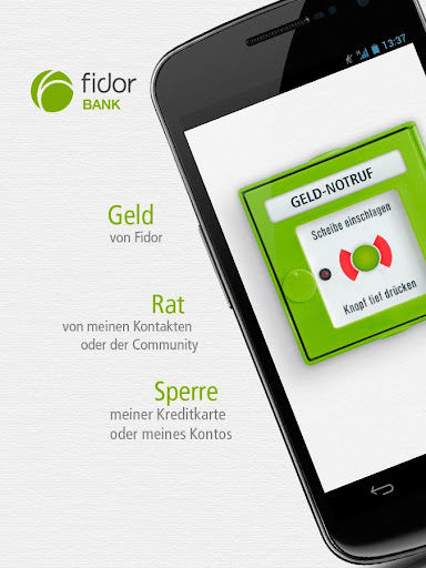 Fidor Geld Notruf