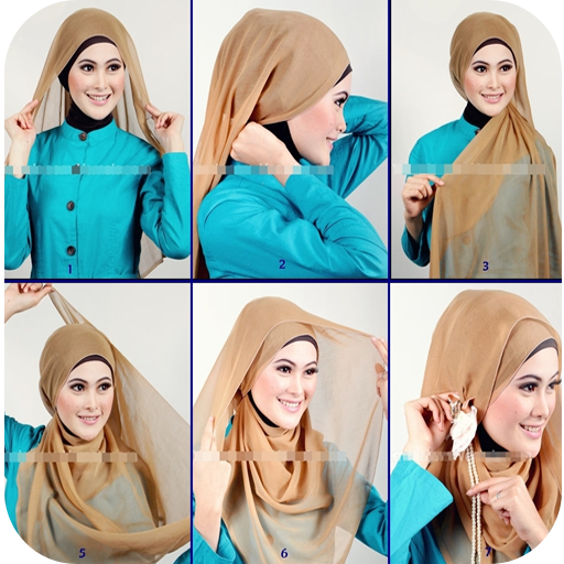 Cara Memakai Hijab Moderen 生活 App LOGO-APP開箱王