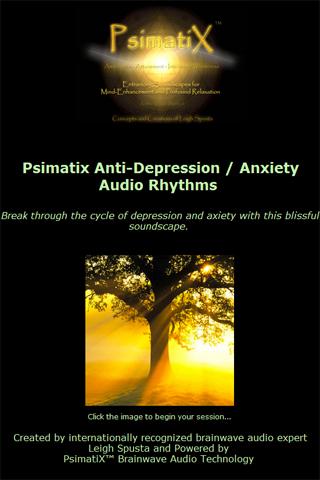 End Depression Audio Rhythms Screen 2